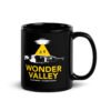 Wonder Valley Black Glossy Mug