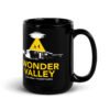 Wonder Valley Black Glossy Mug