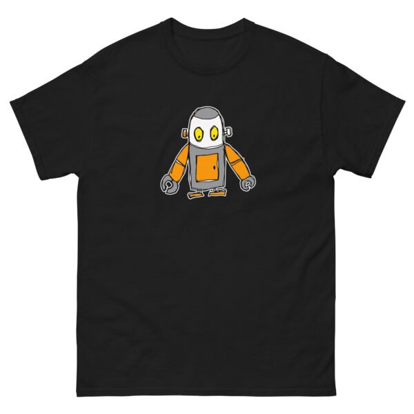 unisex-classic-tee-black-front-6a6833834744a.jpg Auto the Robot Unisex classic tee