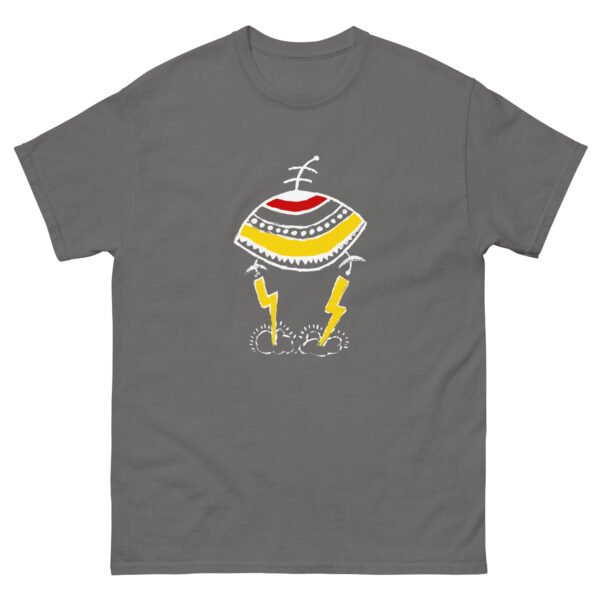 unisex-classic-tee-charcoal-front-6a6927d4e0212.jpg UFO Attack#1 Unisex classic tee