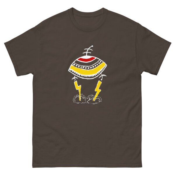 unisex-classic-tee-dark-chocolate-front-6a6927d4ddcd2.jpg UFO Attack#1 Unisex classic tee