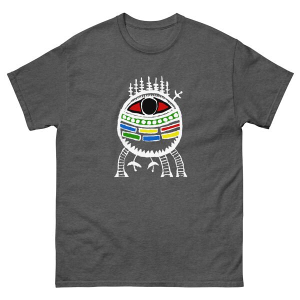 unisex-classic-tee-dark-heather-front-6a6929f793607.jpg UFO Attack#2 Unisex classic tee