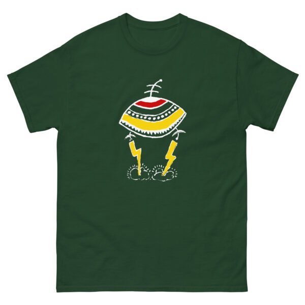 unisex-classic-tee-forest-green-front-6a6927d4dcdd5.jpg UFO Attack#1 Unisex classic tee