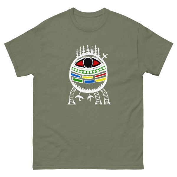 unisex-classic-tee-military-green-front-6a6929f795b1d.jpg UFO Attack#2 Unisex classic tee