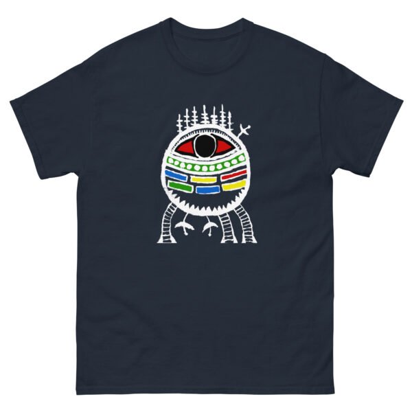 unisex-classic-tee-navy-front-6a6929f7914d7.jpg UFO Attack#2 Unisex classic tee