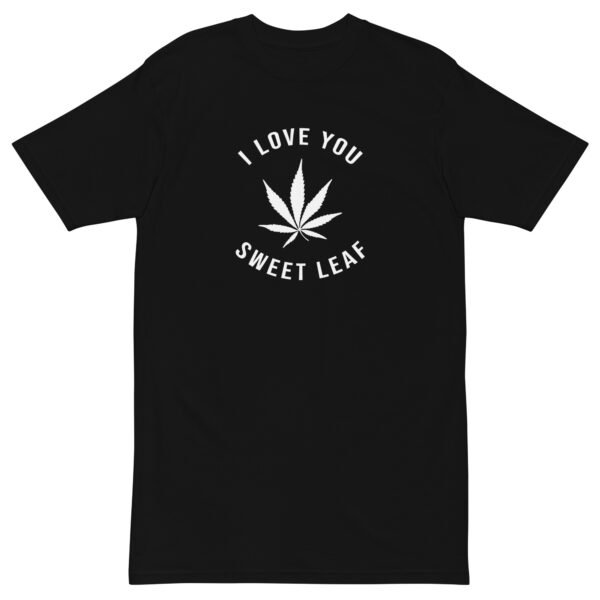 mens-premium-heavyweight-tee-black-front-6a73b97c5171b.jpg I Love You Sweet Leaf Men’s premium heavyweight tee