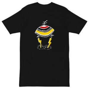 UFO Attack#1 Men’s premium heavyweight tee