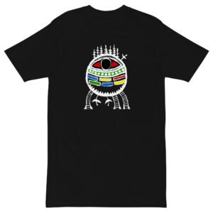 UFO Attack#2 Men’s premium heavyweight tee