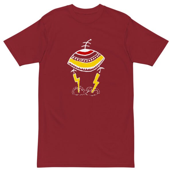 mens-premium-heavyweight-tee-brick-red-front-6a73c39793f93.jpg UFO Attack#1 Men’s premium heavyweight tee