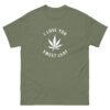 unisex-classic-tee-military-green-front-6a73b7f52450e.jpg I Love You Sweet Leaf Unisex classic tee