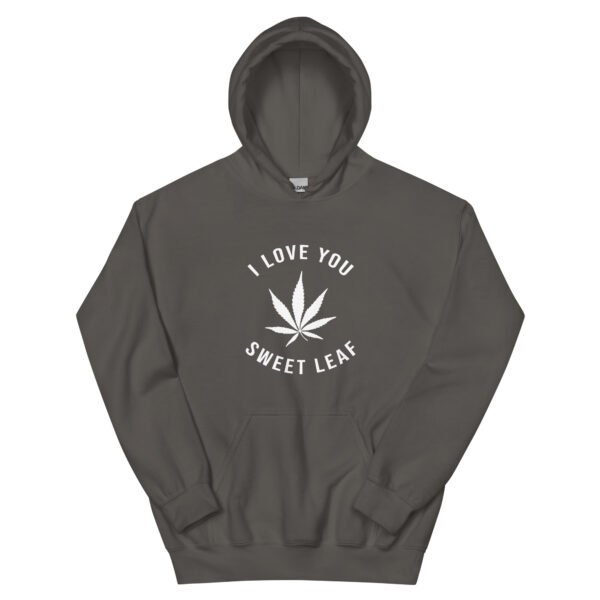 unisex-heavy-blend-hoodie-charcoal-front-6a73ba3f0cabb.jpg I Love You Sweet Leaf Unisex Hoodie