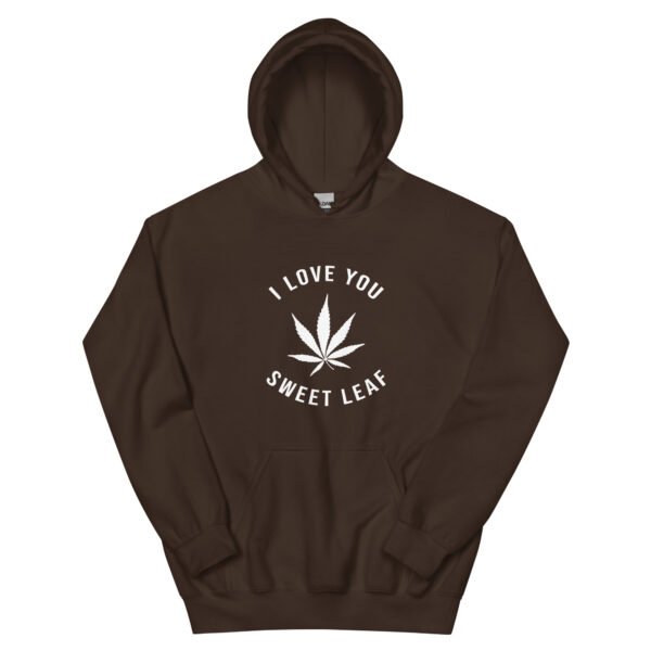 unisex-heavy-blend-hoodie-dark-chocolate-front-6a73ba3f0806a.jpg I Love You Sweet Leaf Unisex Hoodie