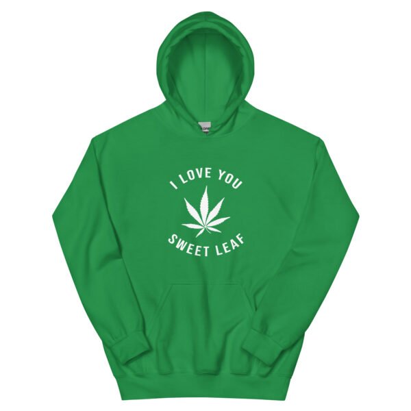 unisex-heavy-blend-hoodie-irish-green-front-6a73ba3f107ae.jpg I Love You Sweet Leaf Unisex Hoodie