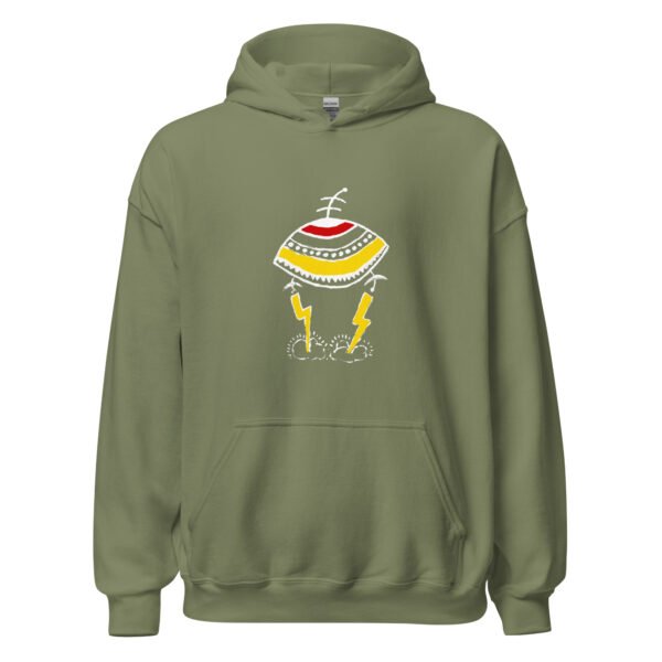 unisex-heavy-blend-hoodie-military-green-front-6a73c44c8b7fd.jpg UFO Attack#1 Unisex Hoodie